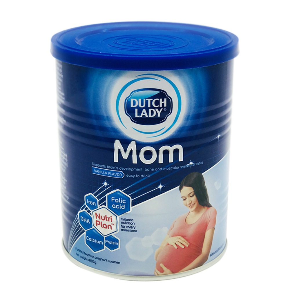 Dutch Lady Mom Milk Powder Vanilla 400g