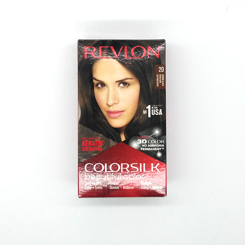 Revlon Colorsilk Beautiful Hair Color 3's 130g 20-Brown Black 