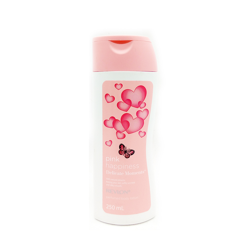 Revlon Pink Happiness Delicate oments Perfume Body Lotion 250ml