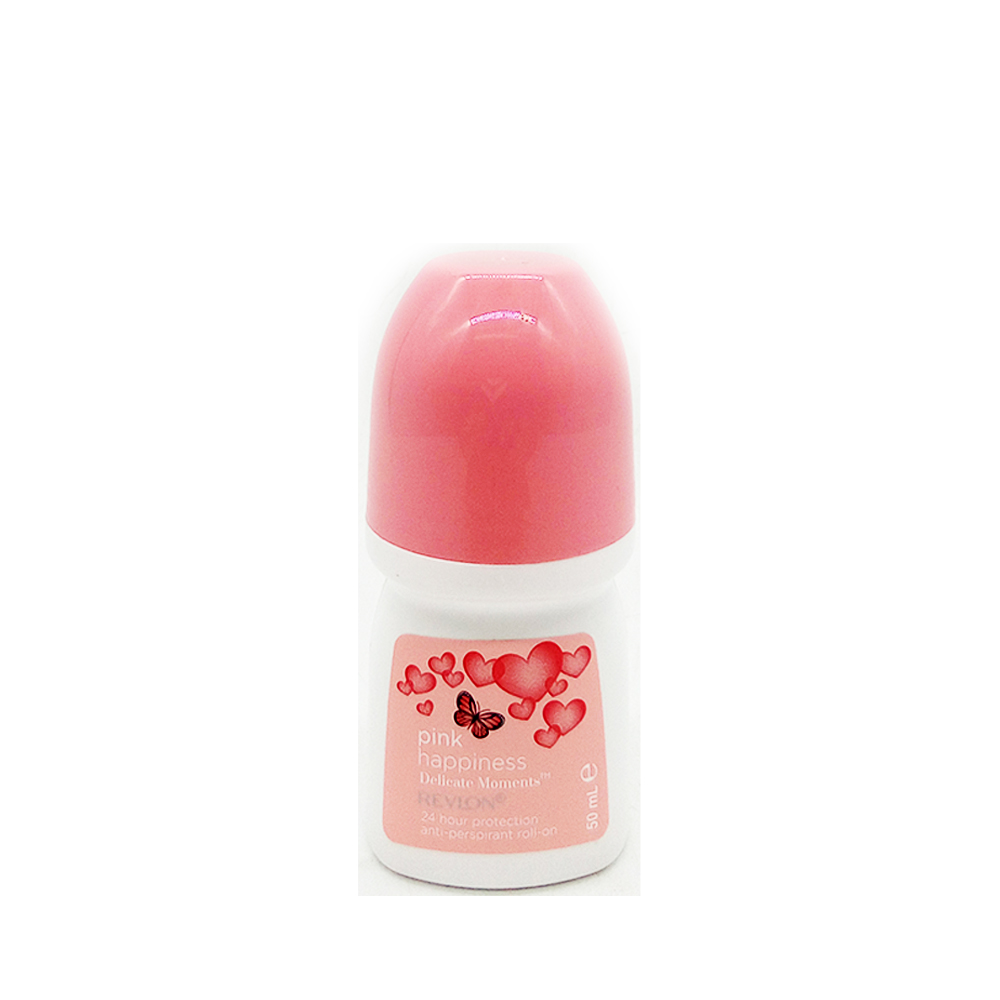 Revlon Pink Happiness Delicate Moments Anti-Perspirant Roll On 50ml