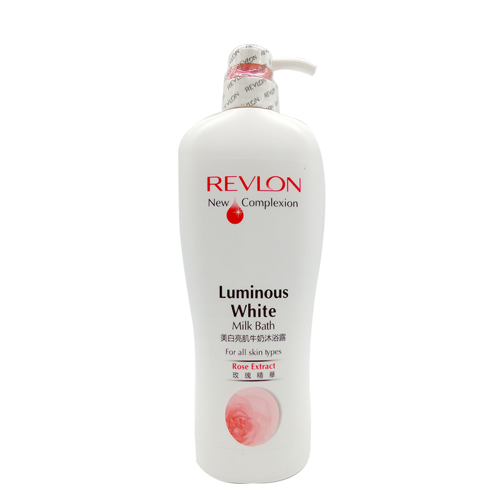 Revlon New Complexion Luminous White Milk Bath Rose Extract 700ml