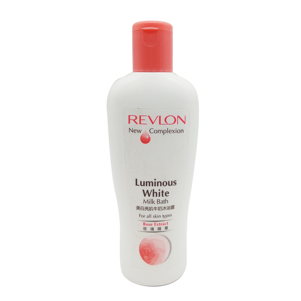 Revlon New Complexion Luminous White Milk Bath Rose Extract 200ml