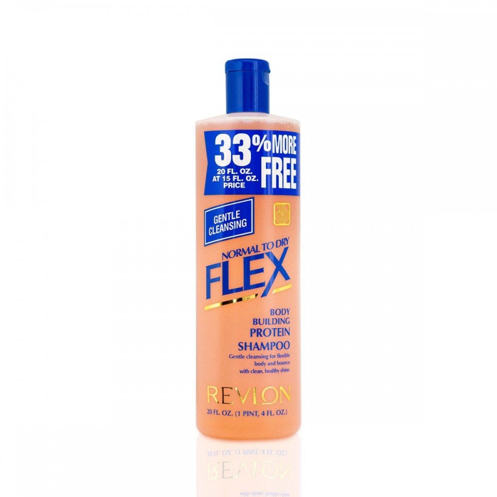 Revlon Flex Body Building Protein Shampoo Normal To Dry 591ml