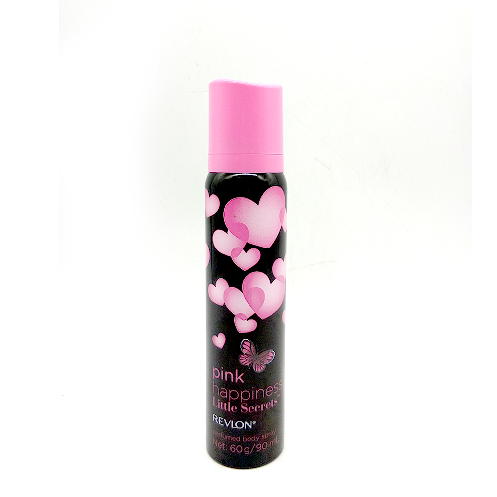 Revlon Pink Happiness Little Secrets Perfume Body Spray 90ml