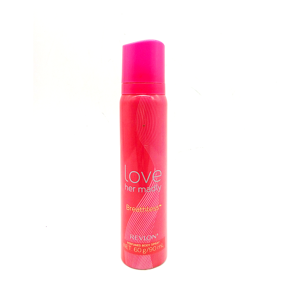 Revlon Love Her Madly Breathless Perfume Body Spray 90ml 