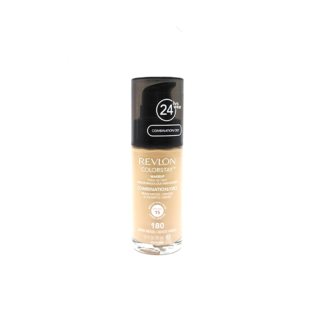 Revlon Color Stay Combination/Oily Makeup SPF-15 30ml 180-Sand Beige