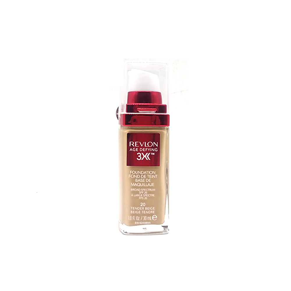 Revlon Age Defying 3X Foundation SPF-20 30ml 20-Tender Beige