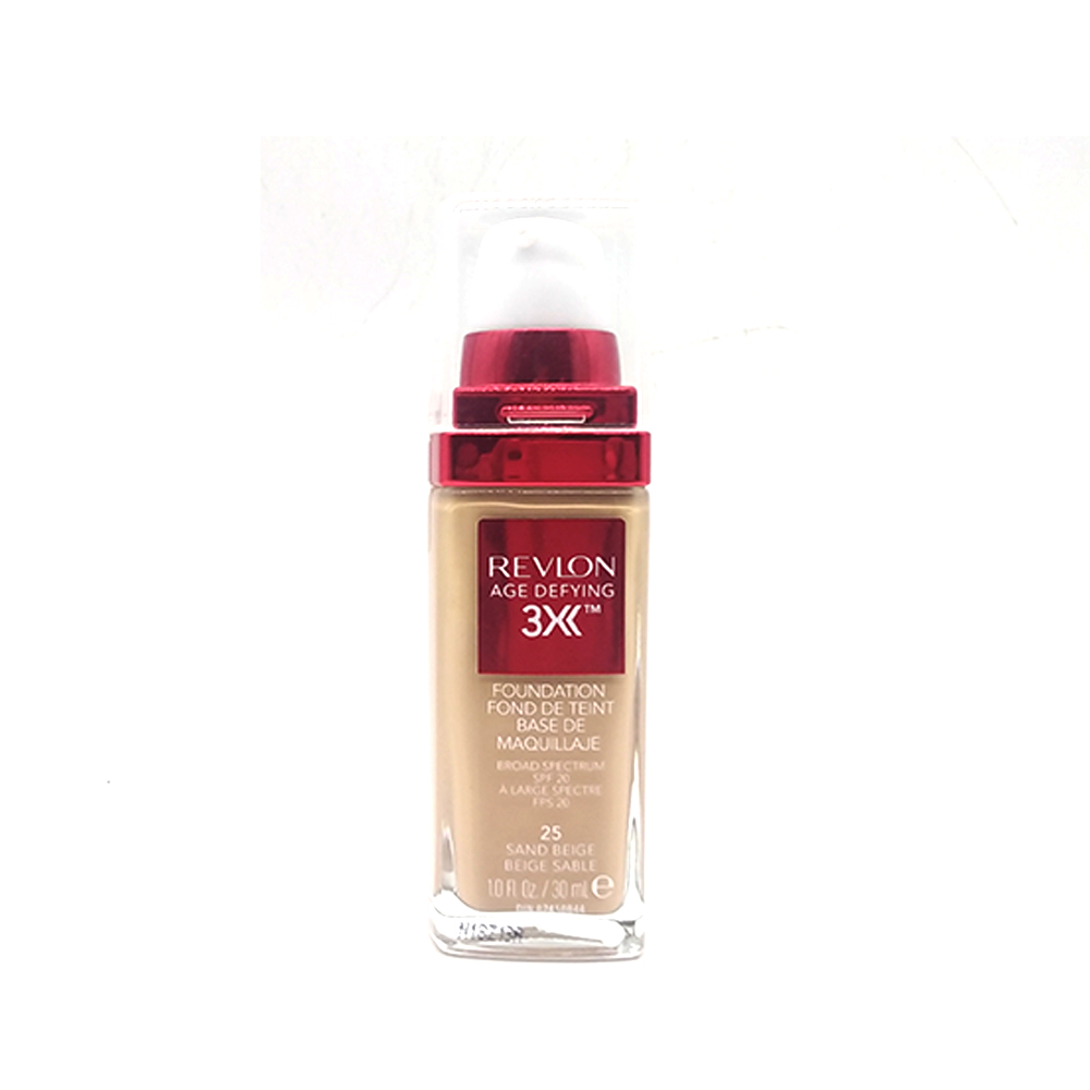 Revlon Age Defying 3X Foundation SPF-20 30ml 25-Sand Beige