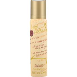Revlon Love Letter Ladies Perfumed Body Spray 90ml