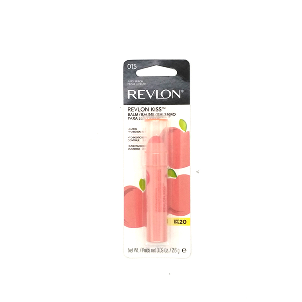 Revlon Kiss Lip Balm SPF-20 2.6g 015-Juicy Peach