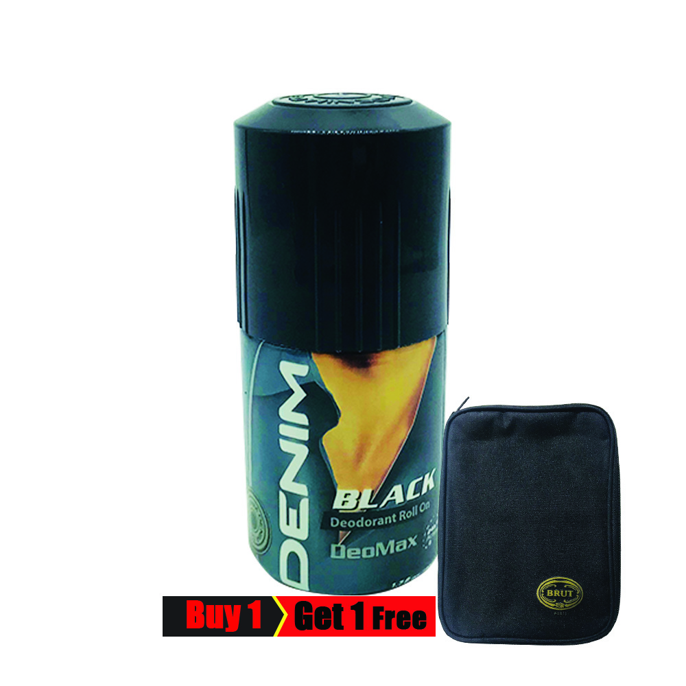 Denim Men Deodorant Roll On Black 50ml