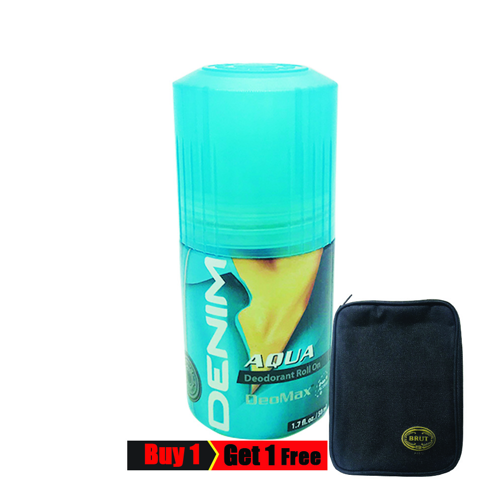 Denim Deodorant Roll On Aqua 50ml