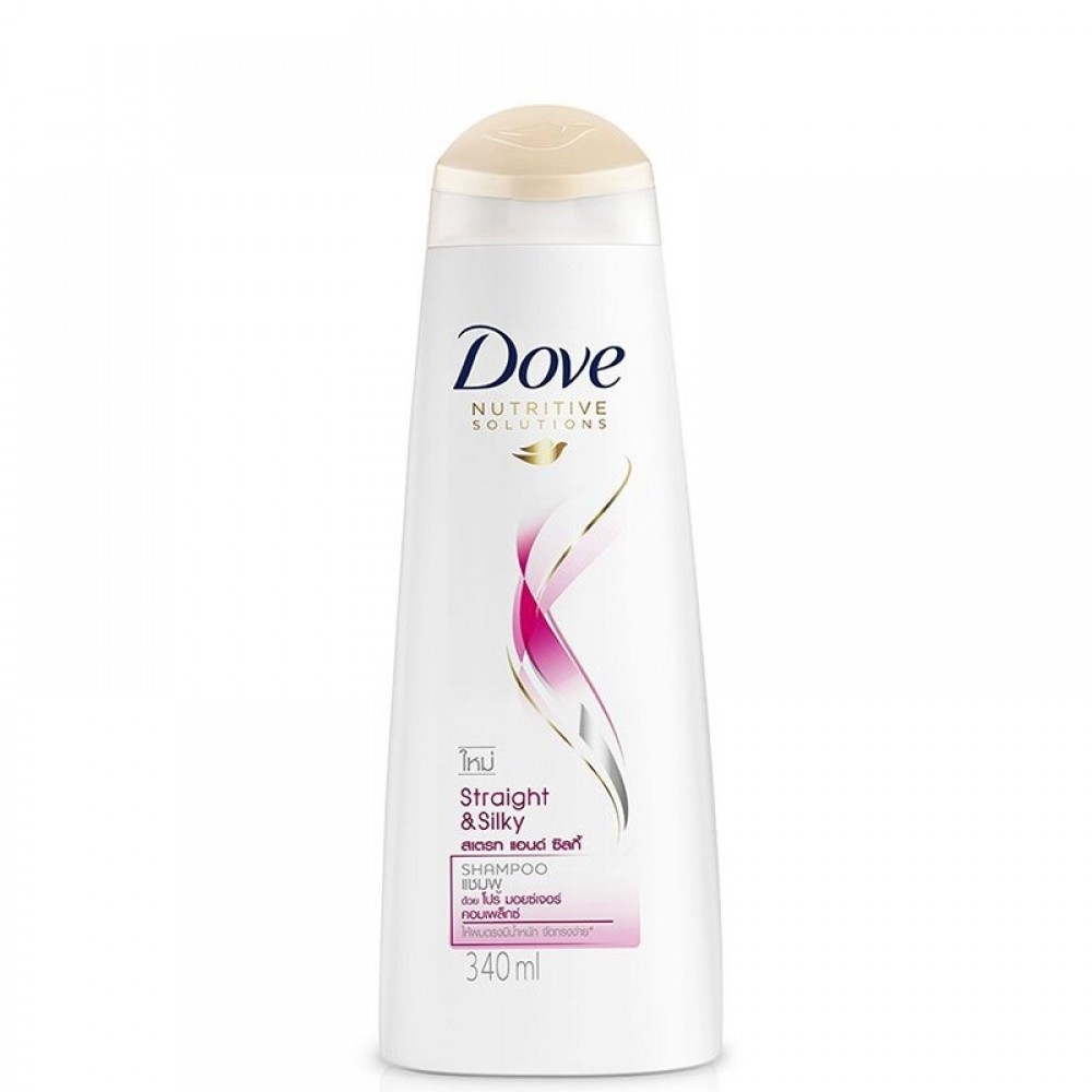 Dove Nutritive Solutions Straight and Silky Shampoo 340ml