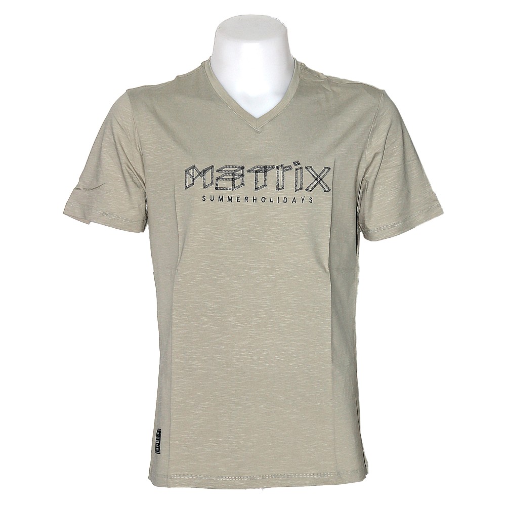 Matrix Men T-Shirt S/S Brown MT-2020