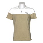 Matrix Men T-Shirt S/S White&Karki MT-2020