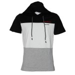 Matrix Men Hoodies S/S B&W&G MT-00208