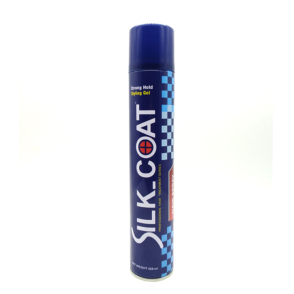 Silk-Coat Strong Hold Hair Styling Gel Spray 420ml Silk-Coat Strong Hold Hair Styling Gel Spray 420ml