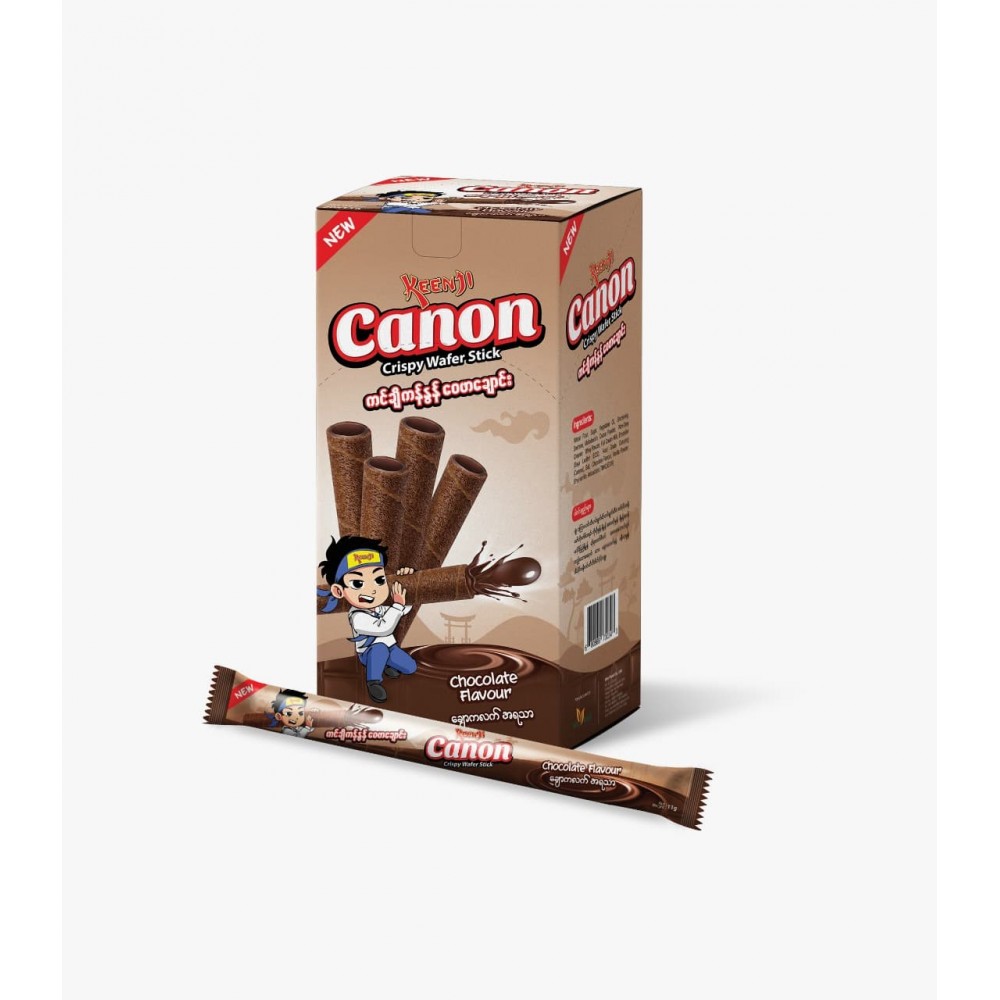 Keenji Canon Chocolate Flavored Wafer Stick 20x11g