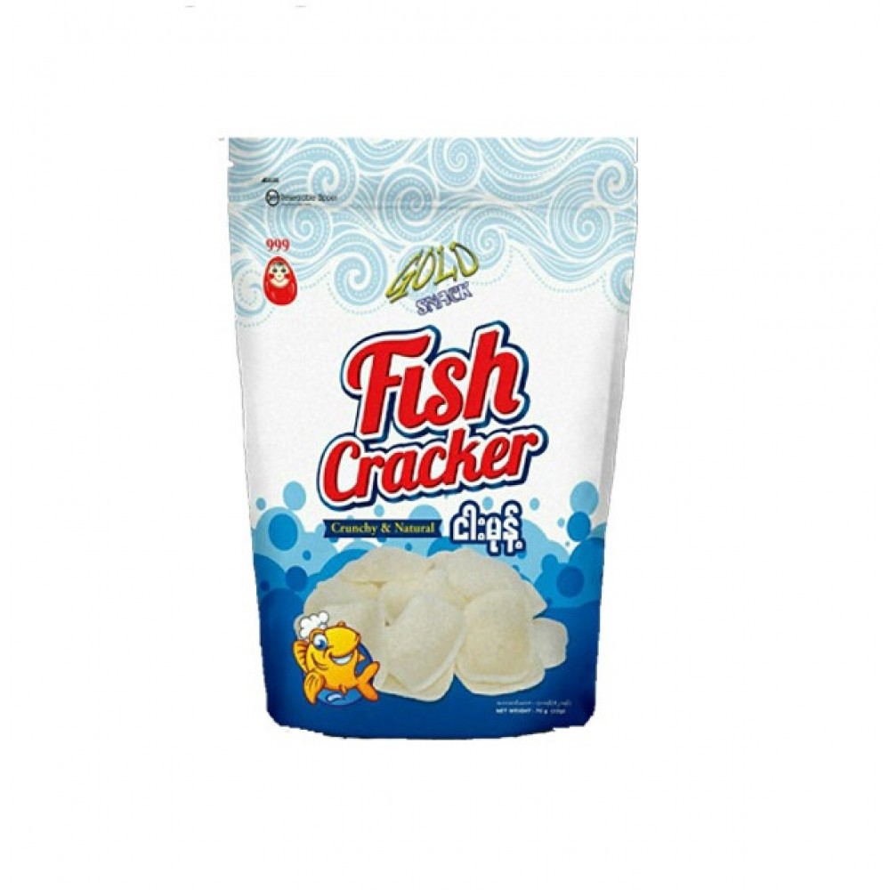 Gold Snack Fish Cracker 70g