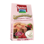 Loacker Quadratini Waffer Raspberry Yoghurt 110g ** While Stock Last! **