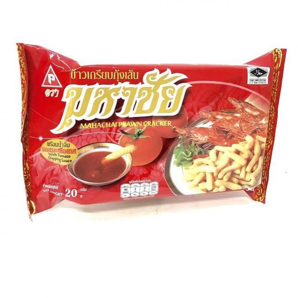 Mahachai Prawn Cracker Tomato Dipping Sauce 20g