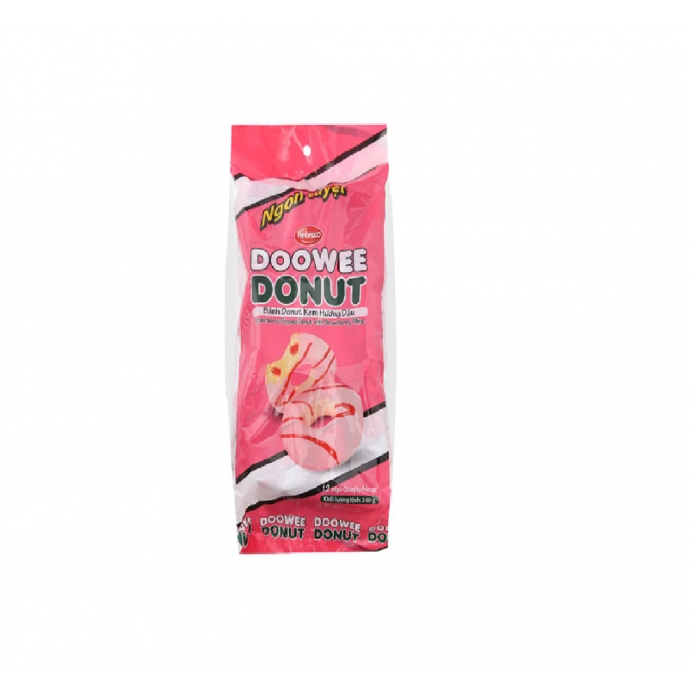 Doowee Donut Strawberry 360g