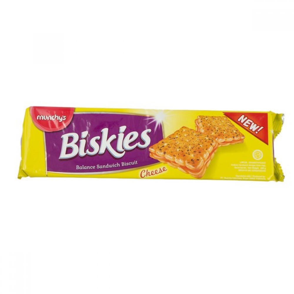 Munchy's Biskies Cheese Sandwich Biscuit 108g