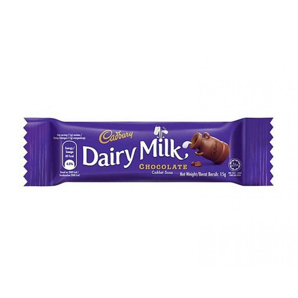 Cadbury dairy milk chocolate 15g
