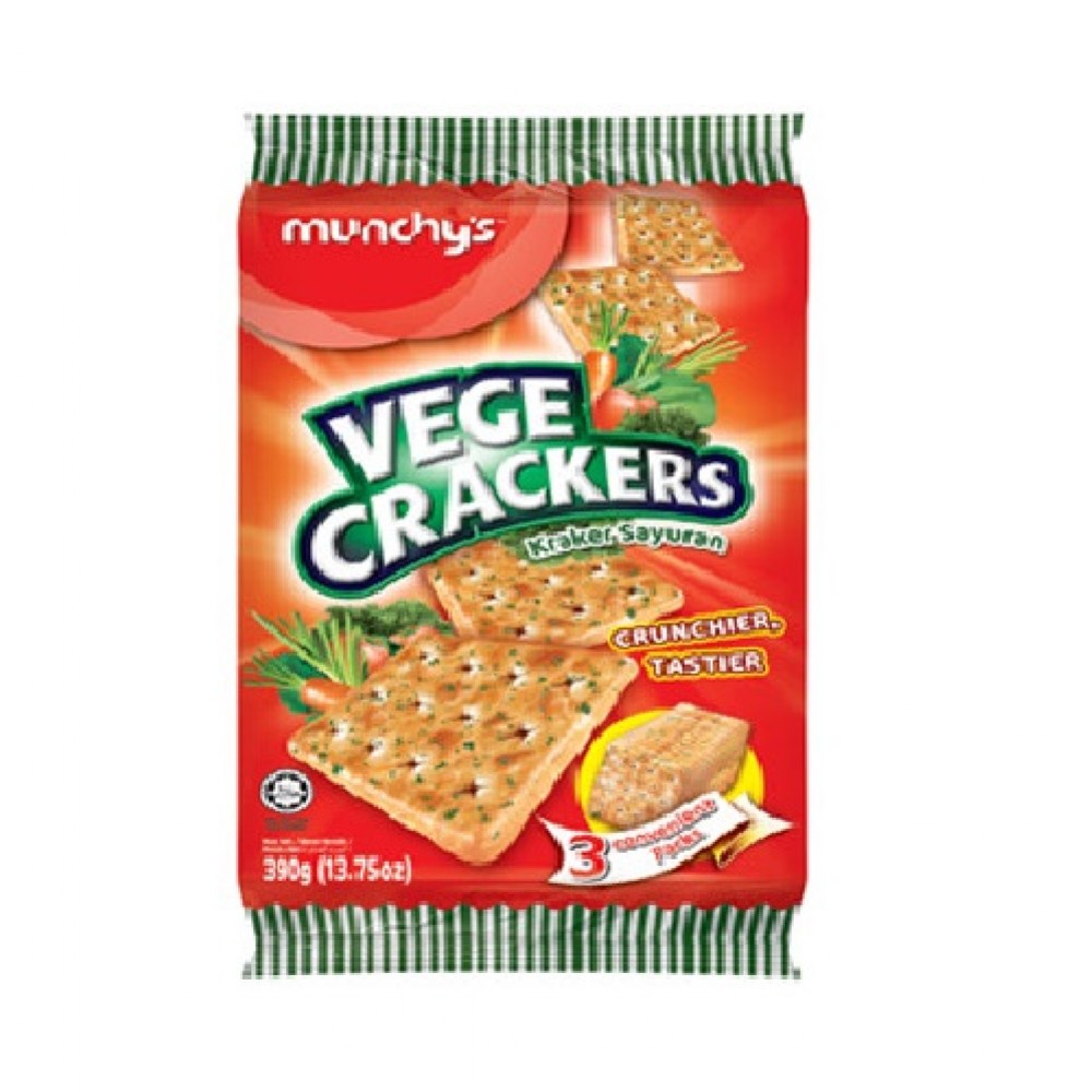 Munchy's Vegetable Crackers 390g