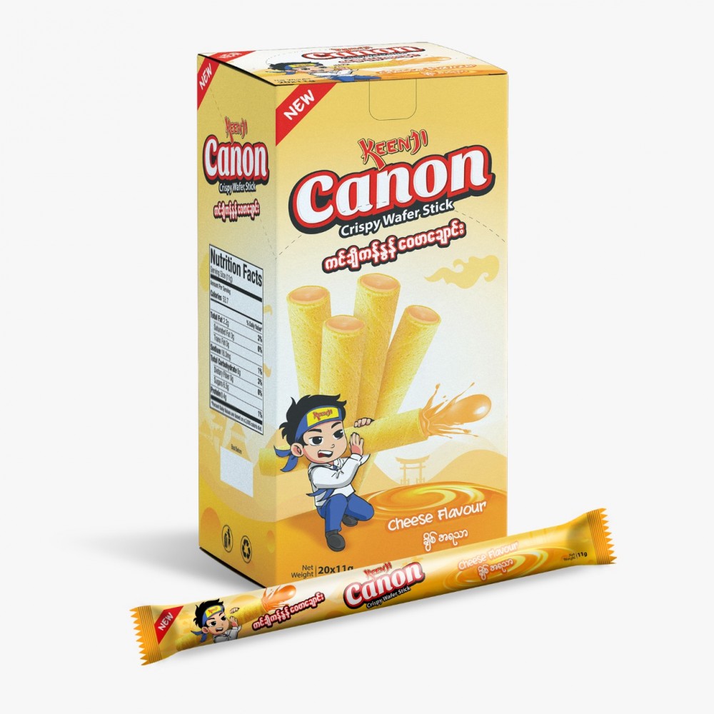 Keenji Conon Cheese Flavoured Wafer 20x11g