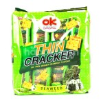 Ok Thin Cracker Seaweed 256g