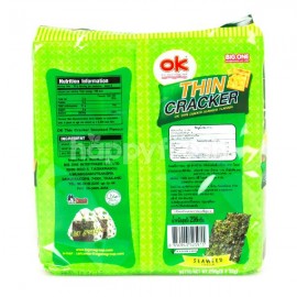 Ok Thin Cracker Seaweed 256g