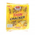 Ok Thin Cracker Cheese Flavour 8's 256g