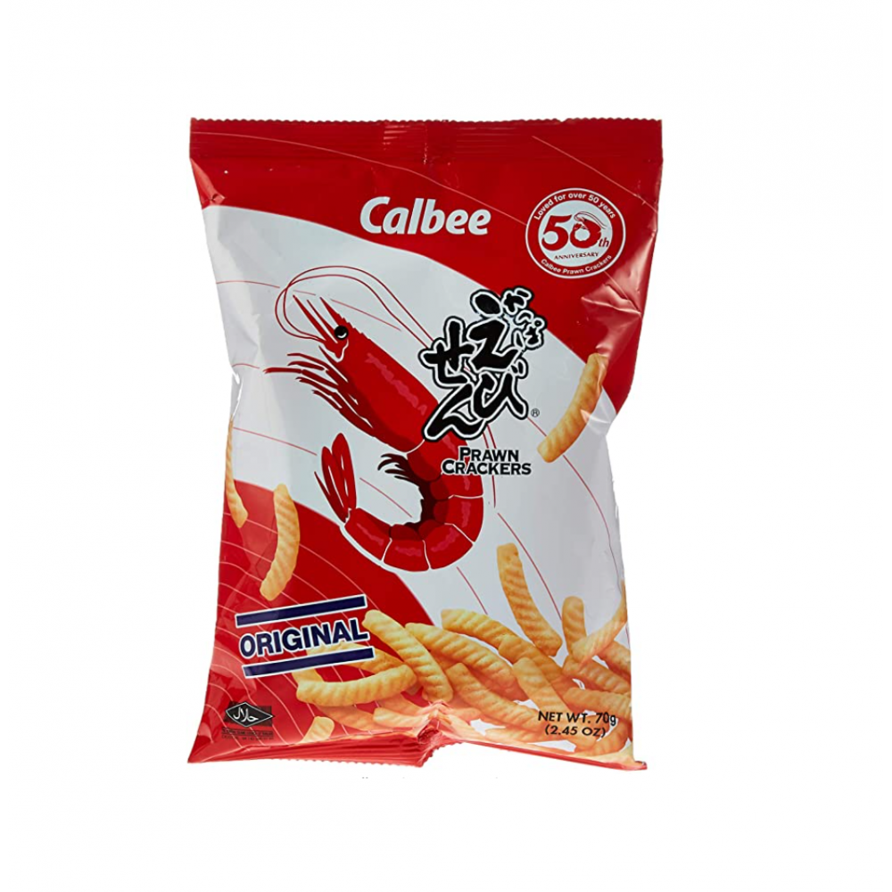 Calbee Prawn Cracker Original Flavour 60g