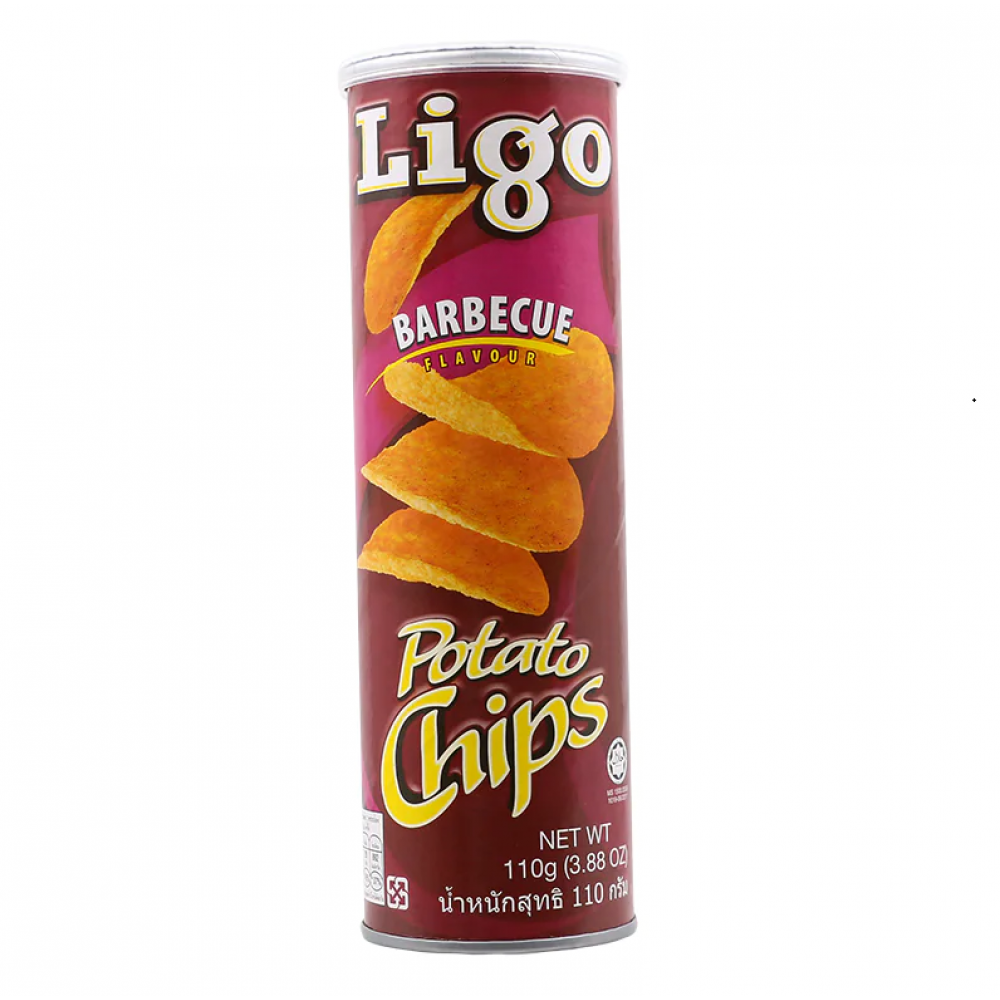 Ligo Potato Chip 110g(BBQ)