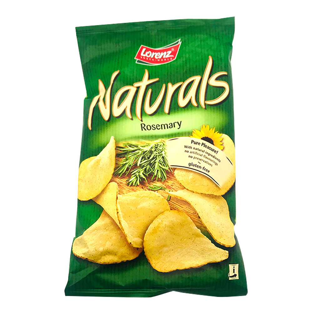 Lorenz Naturals Potato Chips Rosemary 100g