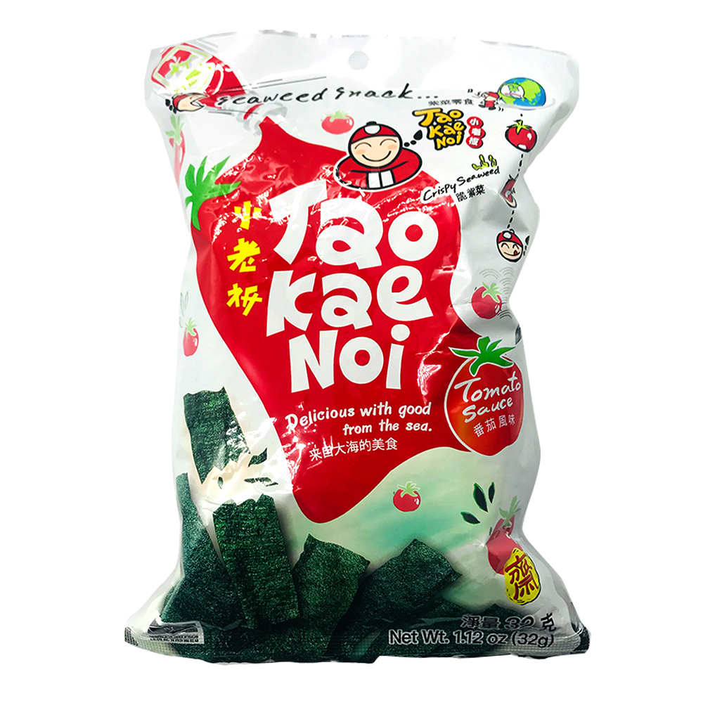 Tao Kae Noi Crispy Seaweed Tomato Sauce 32g