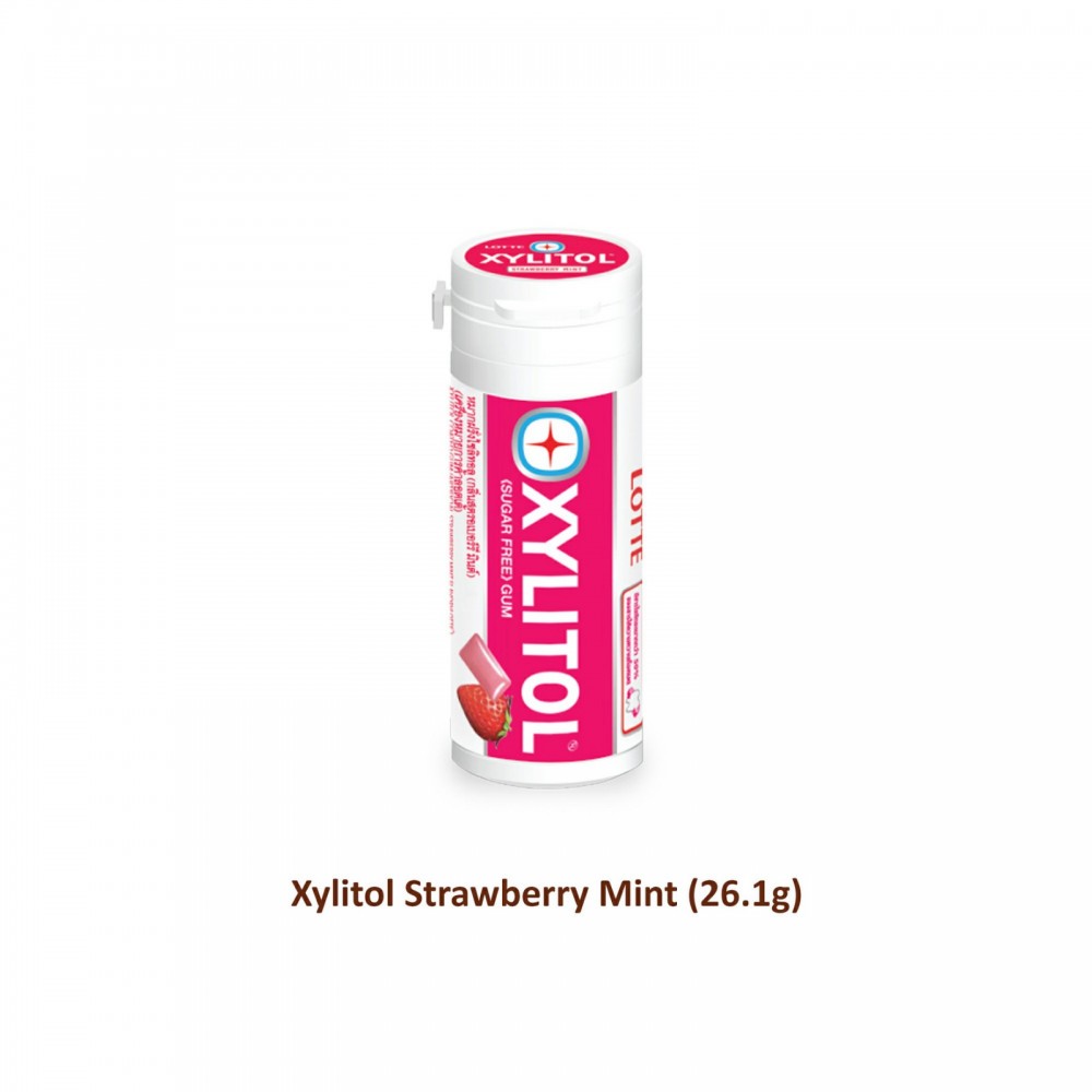 Lotte Xylitol Strawberry Mint 26.1g