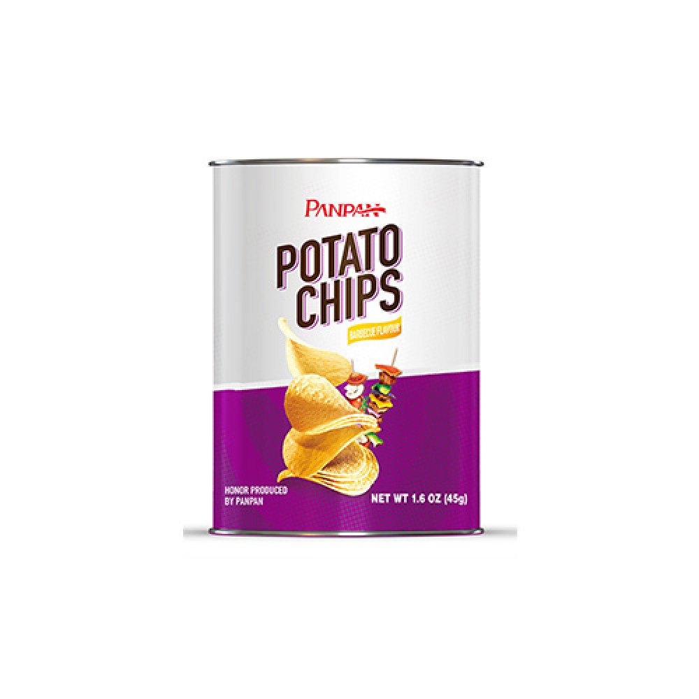 Pan Pan Potato Chips BBQ 45g