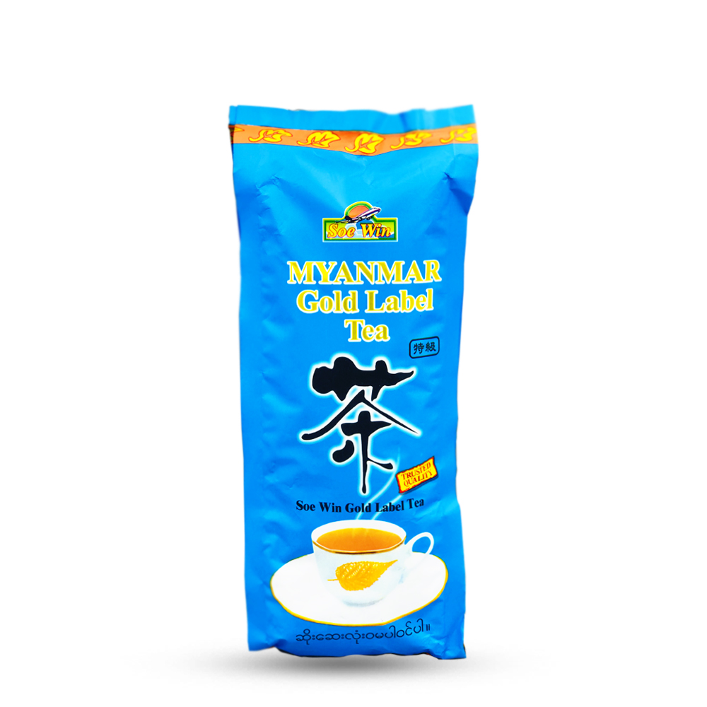 Soe Win Myanmar Gold Label Tea 160g (Blue)