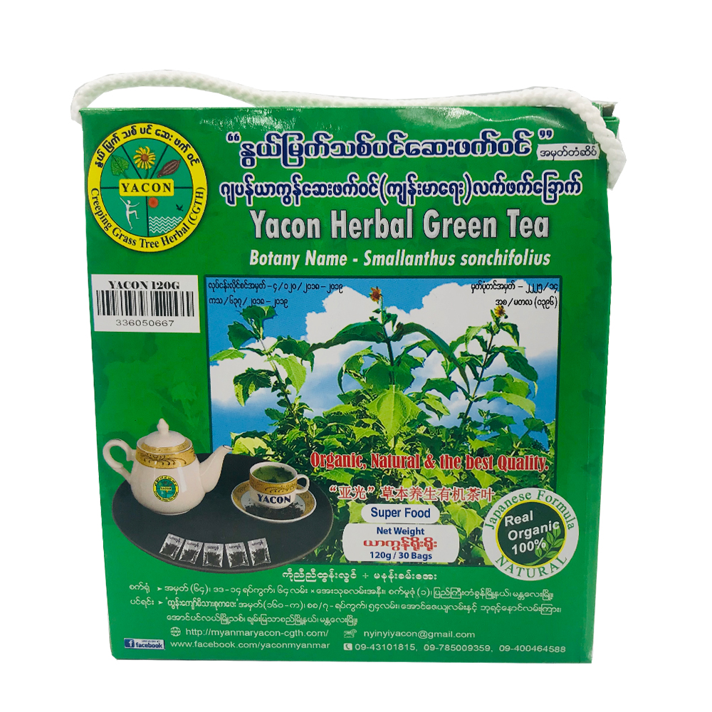 Yacon Herbal Green Tea 30's 120g