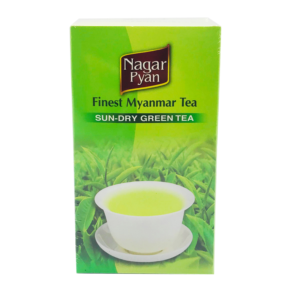 Nagar Pyan Finest Myanmar Sun-Dry Green Tea 100g (Box)