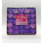 Thadingyut Heart Shaped Wax Candles 50pcs (ဖယောင်းတိုင်)