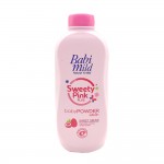 Babi Mild Sweety Pink Plus Sweet Sense For Long Lasting Sweet Scent Baby Powder 380g