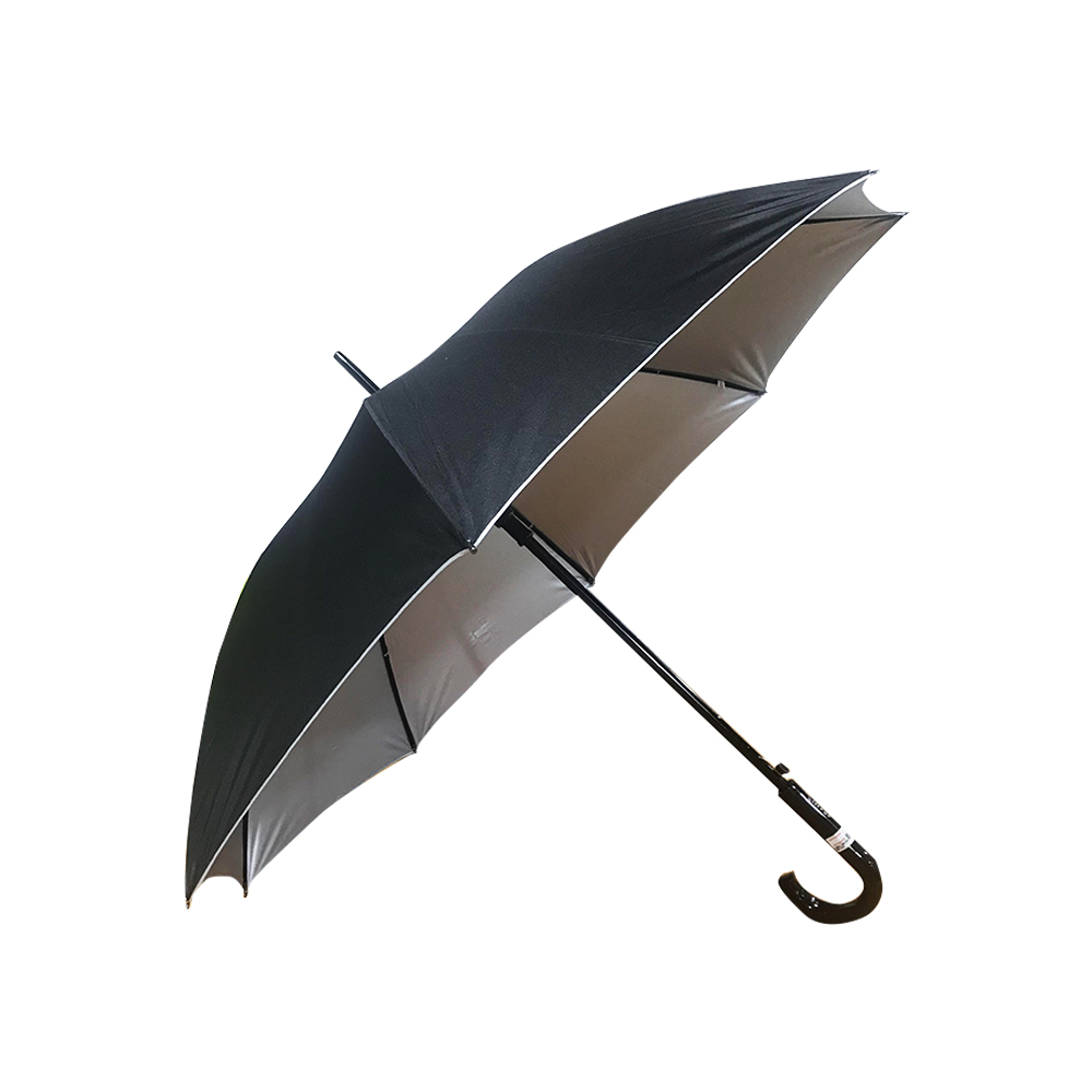 Asahi Long Stick Umbrella UV Black 2 Kine Puu