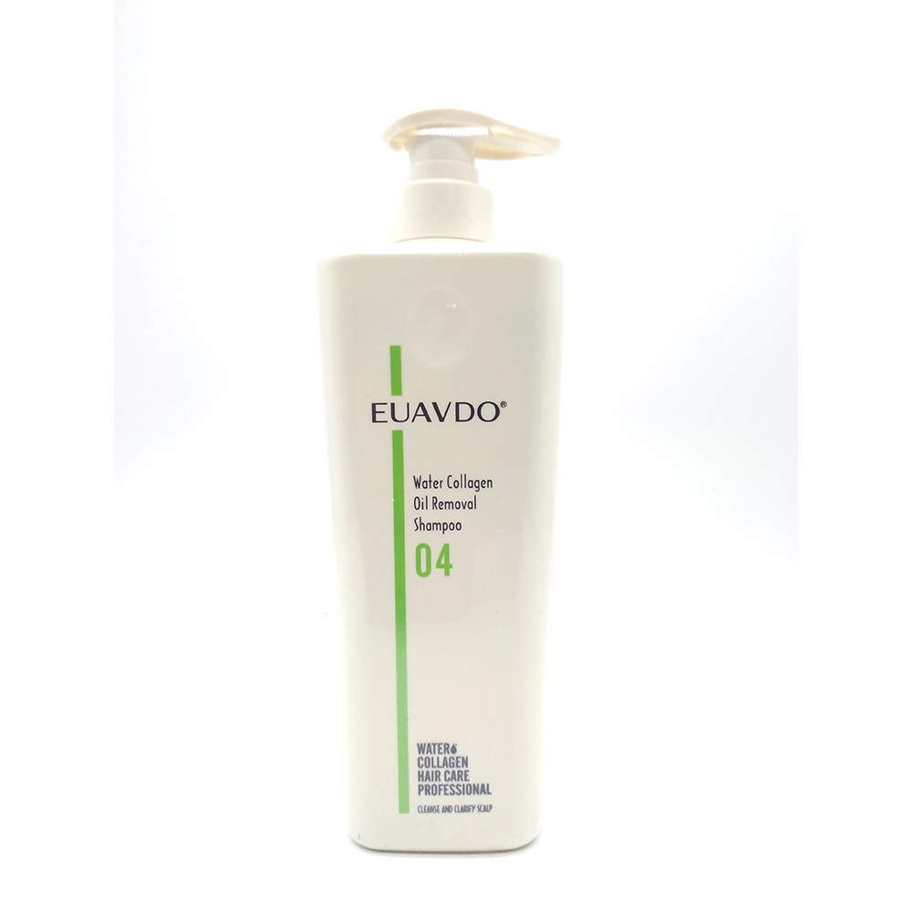 Euavdo Shampoo Water Collagen Oil Removal 600ml