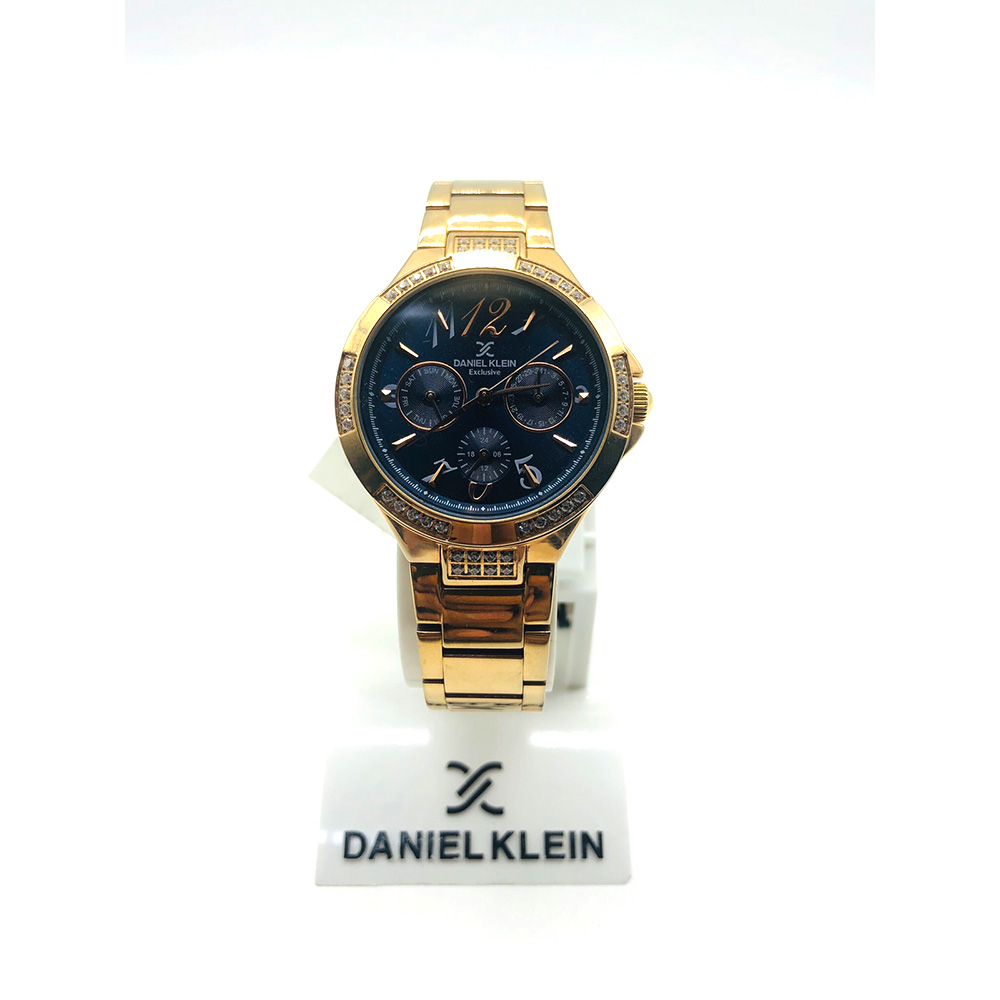Daniel Klein Blue Dial Women's Watch DK11139-4