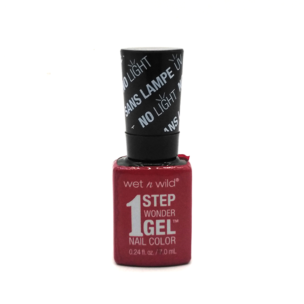 Wet N Wild 1 Step Wonder Gel Nail Color 7ml (Crime Of Passion)