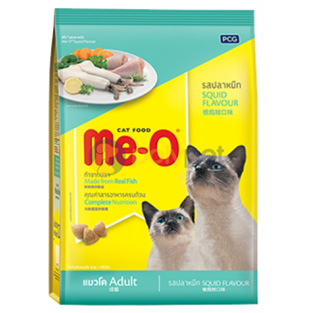 Me-O Cat Adult Squid 1.1kg