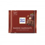 Ritter Sport Raisins Hazelnuts With Sun-Ripened California Raisins 100g